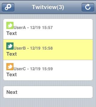 Twitview Screenshot